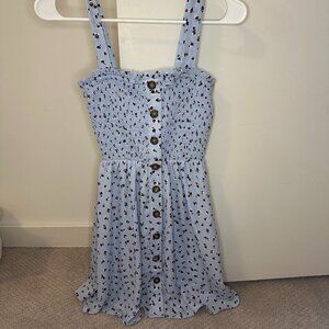 Sienna Sky Blue Flowy Dress